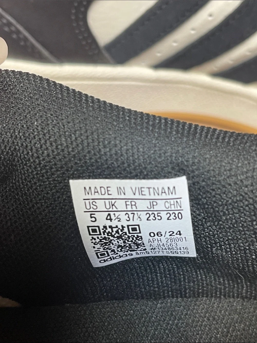 adidas Break Start Low-Top Sneakers in Black and White